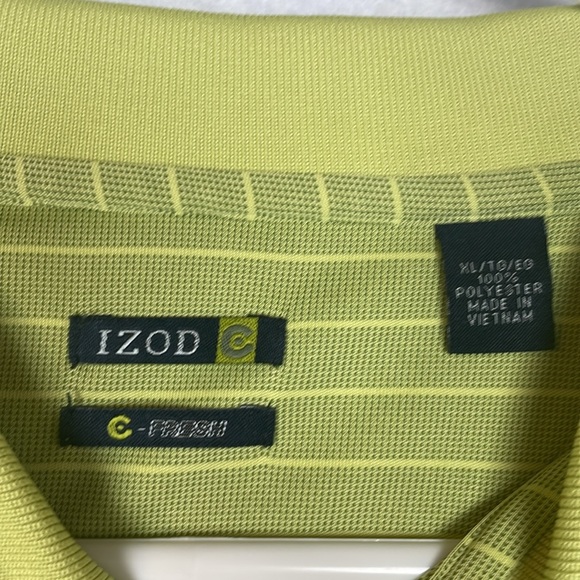 Izod golf polo summer comfort athletic lightweight athleisure - Picture 3 of 4